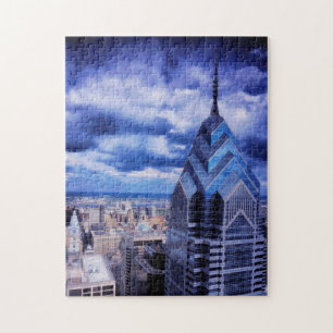 Scènes de rue de Philadelphie. Jigsaw Puzzle