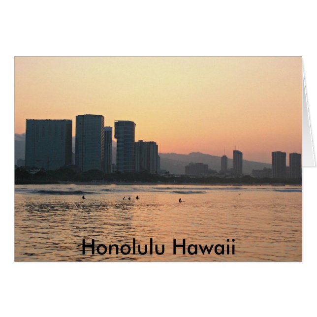 Scènes d'Honolulu (Devant horizontal)