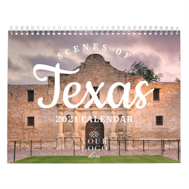 Scènes du calendrier du logo personnalisé Texas 20 (Protection)