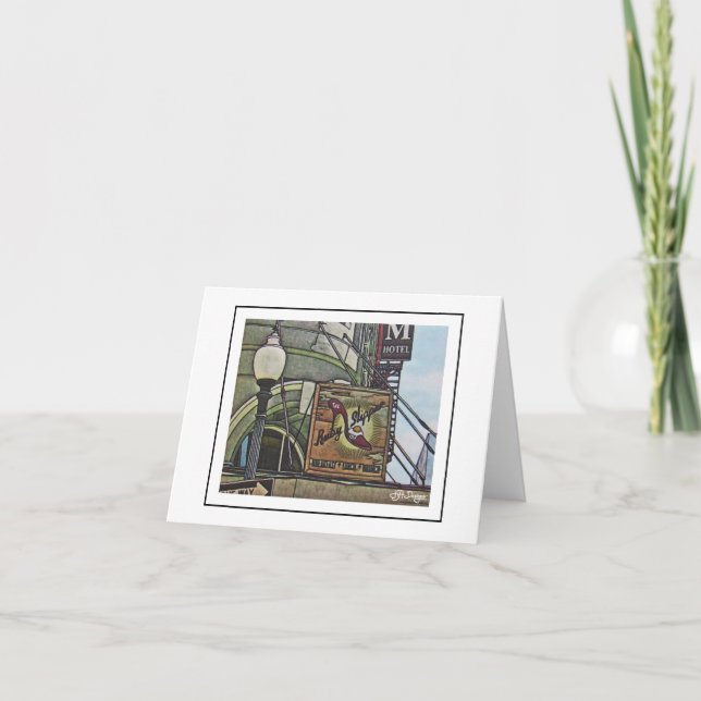 Scènes du Carte pour notes de la Nouvelle-Orléans (Devant)