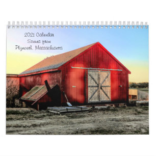 Scènes du Massachusetts de Plymouth - Calendrier 2