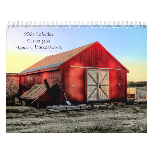 Scènes du Massachusetts de Plymouth - Calendrier 2 (Protection)