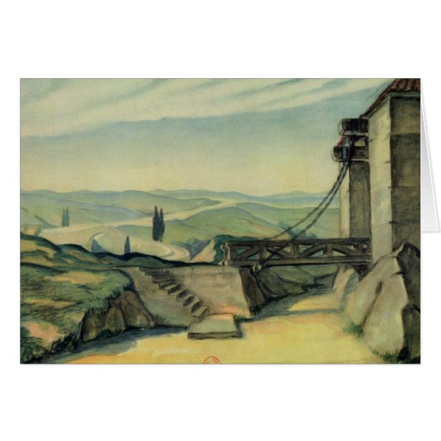 Scénographie pour l'acte II de l'opéra 'Fidelio (Devant horizontal)