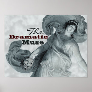 Schadow The Dramatic Muse CC0396 Poster