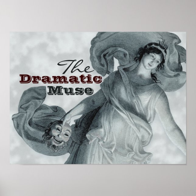 Schadow The Dramatic Muse CC0396 Poster (Devant)
