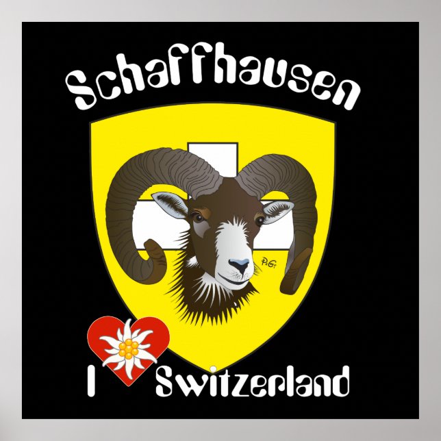 Schaffhausen - Schweiz - Suisse - Poster Svizzera (Devant)