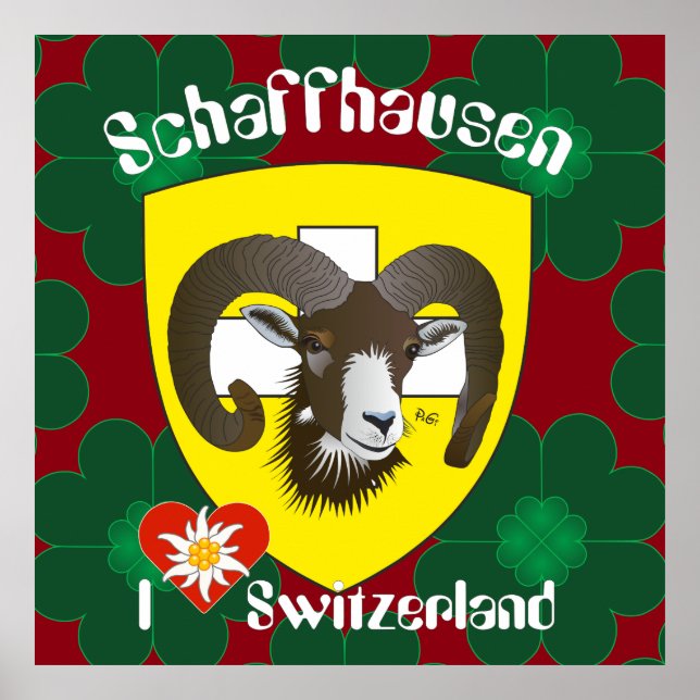 Schaffhausen - Schweiz - Suisse - Poster Svizzera (Devant)