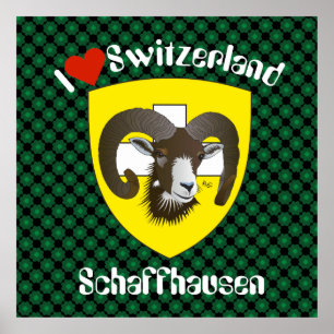 Schaffhausen - Schweiz - Suisse - Svizzera Poster
