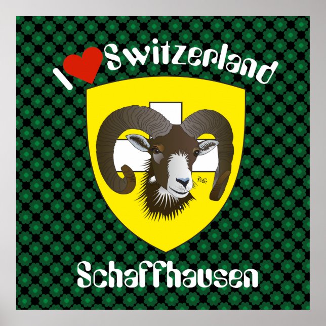 Schaffhausen - Schweiz - Suisse - Svizzera Poster (Devant)