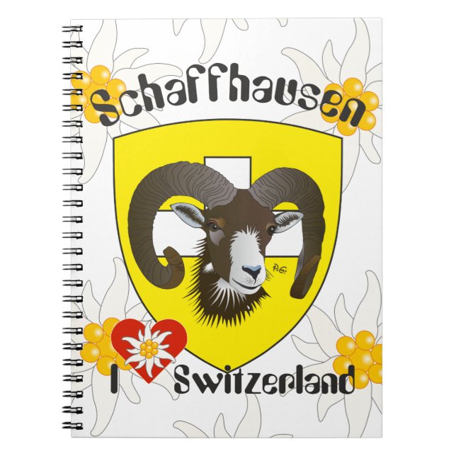Schaffhouse - Suisse - cahiers (Devant)