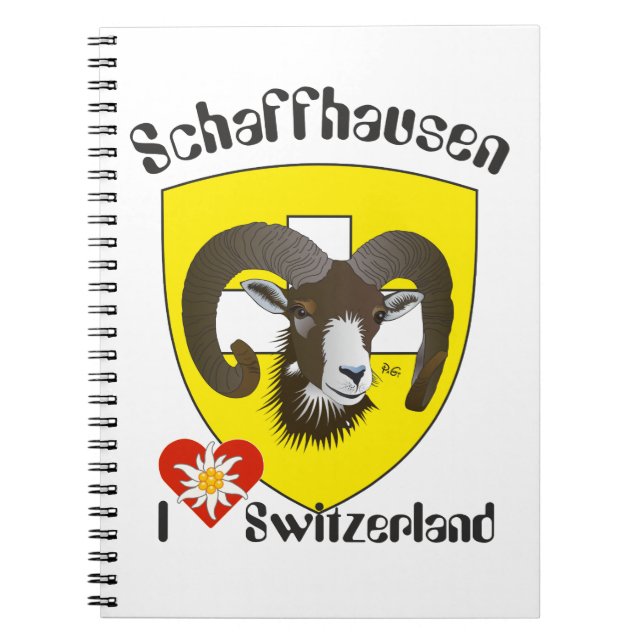 Schaffhouse - Suisse - cahiers (Devant)