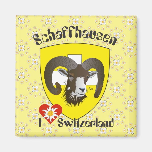 Schaffhouse - Suisse - Suisse - Svizzera Magnet (Devant)