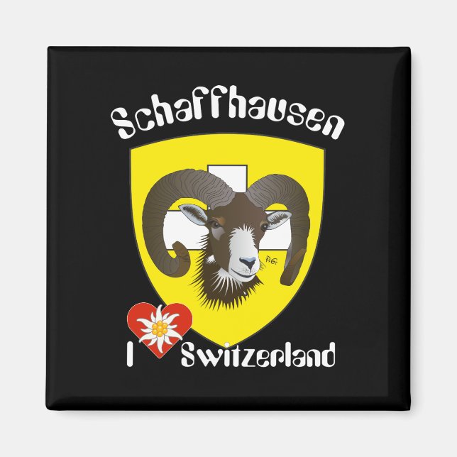 Schaffhouse - Suisse - Suisse - Svizzera Magnet (Devant)
