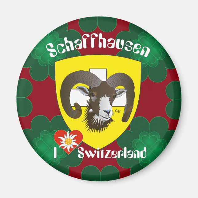 Schaffhouse - Suisse - Suisse - Svizzera Magnet (Devant)