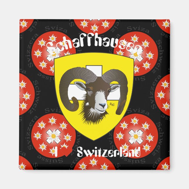 Schaffhouse - Suisse - Suisse - Svizzera Magnet (Devant)