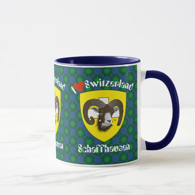 Schaffhouse - Suisse - Tasse suisse - Svizzera (Droite)