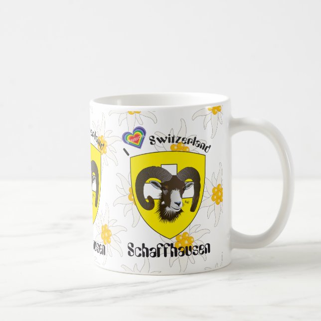 Schaffhouse - Suisse - Tasse suisse - Svizzera (Droite)