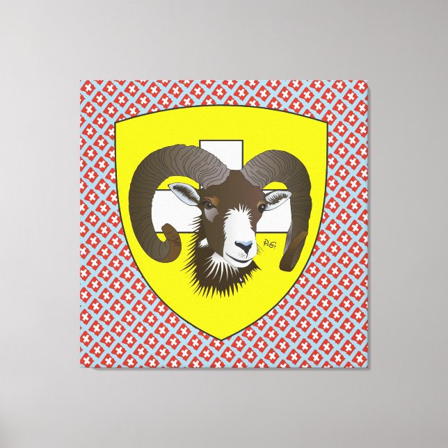 Schaffhouse - Suisse - Toile (Recto)