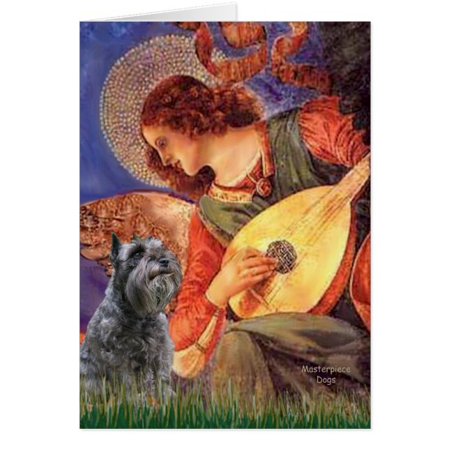 Schnauzer 12 - Ange à la mandoline (Devant)