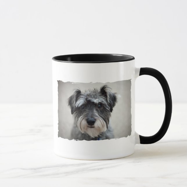 Schnauzer Chien Café Mug (Droite)