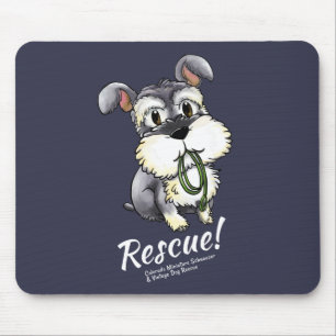Schnauzer de Fozi - tapis de souris