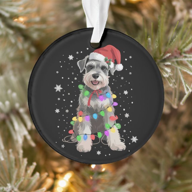 Schnauzer Dogs Tree Christmas Xmas Pet Animal Dog  (Arbre)