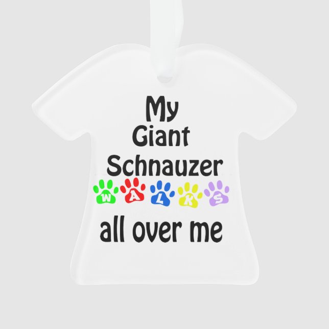 Schnauzer Géant Marche Design (devant)