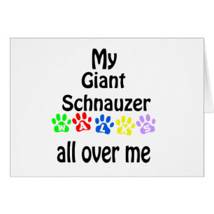 Schnauzer Géant Marche Design