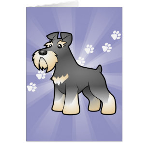 Schnauzer géant/standard/miniature de bande