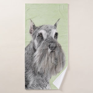 Schnauzer (Giant, Standard) Peinture - Chien Art