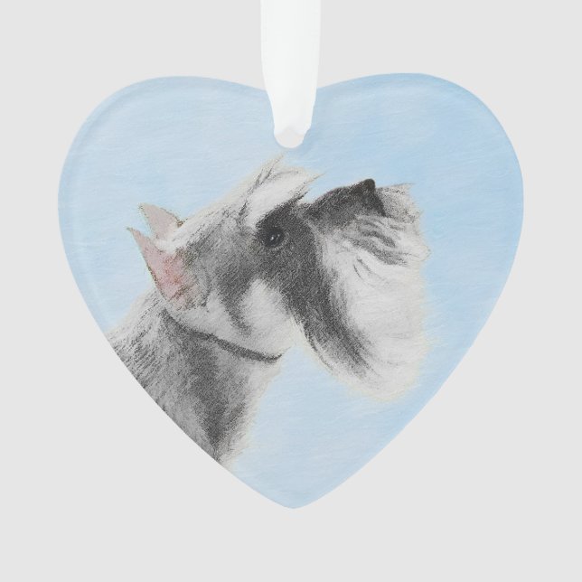 Schnauzer (Giant, Standard) Peinture - Chien Art (devant)