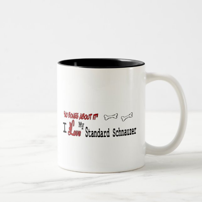 Schnauzer standard (I Love) Mug (Droit)