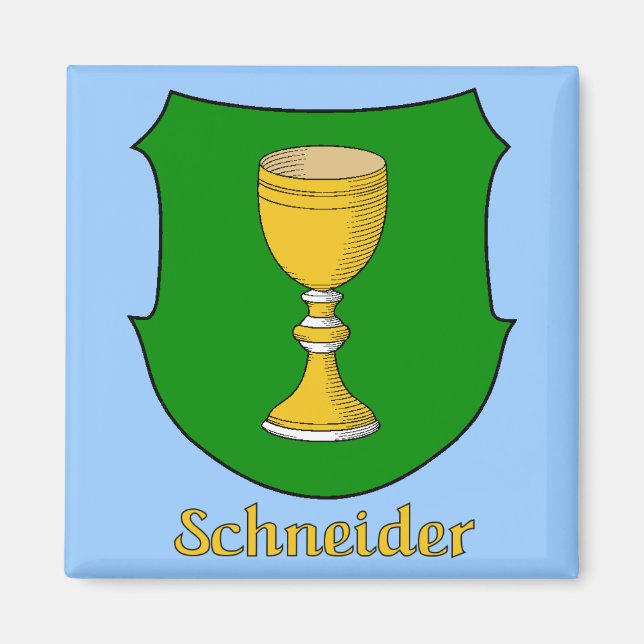 Schneider Family Shield Magnet (Devant)