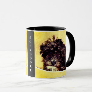 Schnoodle Chien Mug personnalisé