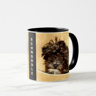 Schnoodle Dog Personnalisé Combo Mug