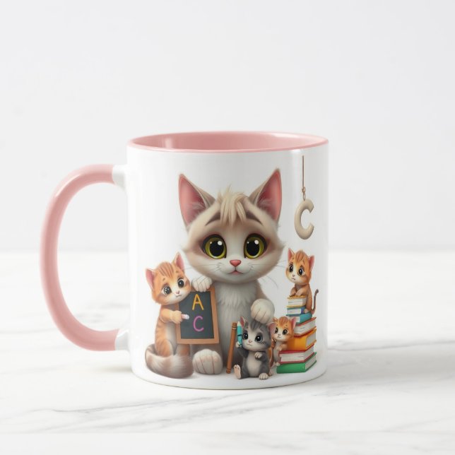 School Kittens Étude Buddy Mug (Gauche)