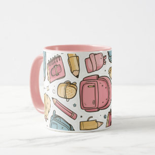 school supplies coffee mug