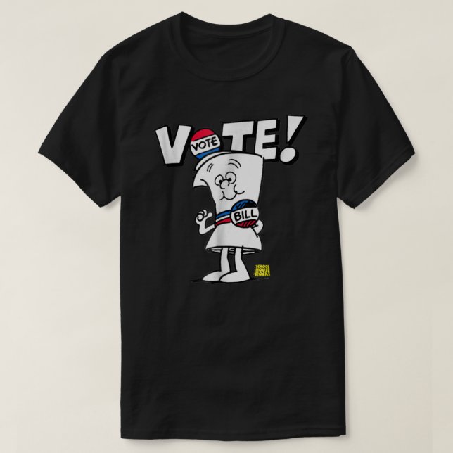 Schoolhouse Rock Vote avec Bill Essential T-Shirt (Design devant)