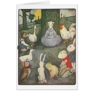 Schoolmarm d'opossum avec la classe