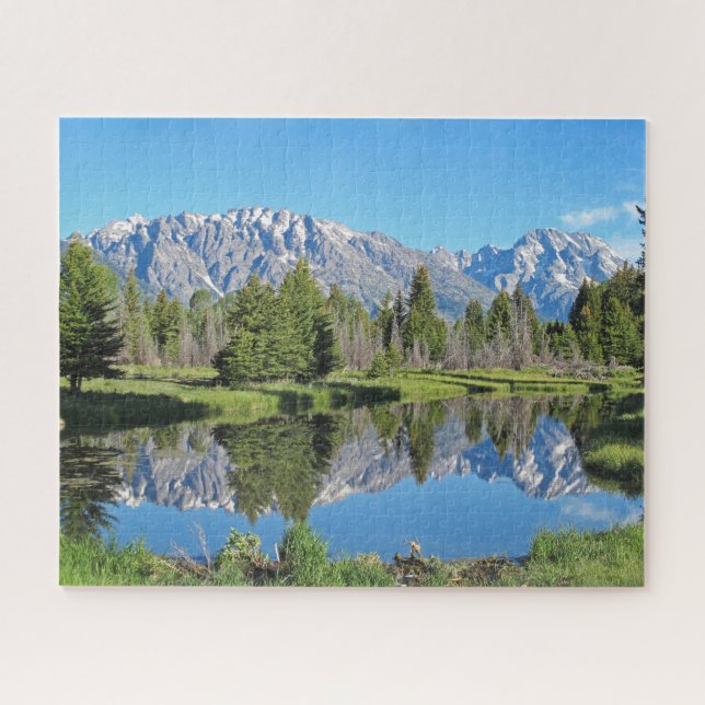 Schwabacher's Landing Grand Tetons Design Puzzle (Horizontal)