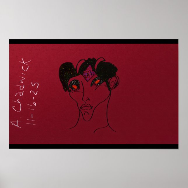Sci-fi Demon Hunter Countess Poster (Devant)
