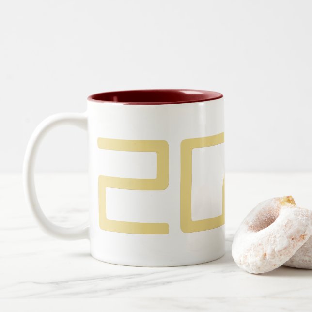 Sci-Fi Geek Nerd 2024 Café Thé Milk Mug (Avec donut)