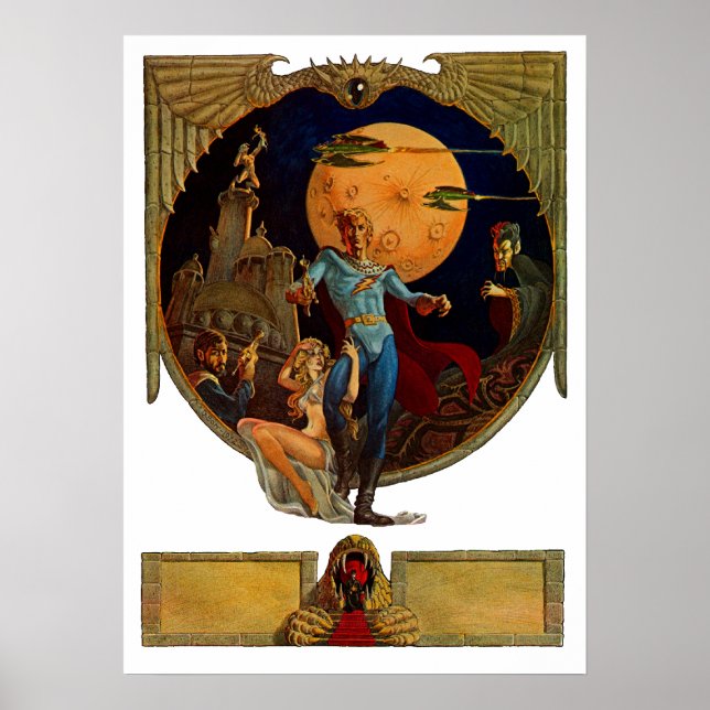 Sci-Fi Hero Movie Poster (Devant)