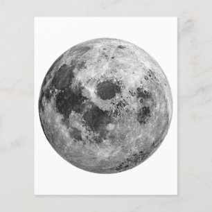 Science de l'astronomie spatiale de la Pleine lune