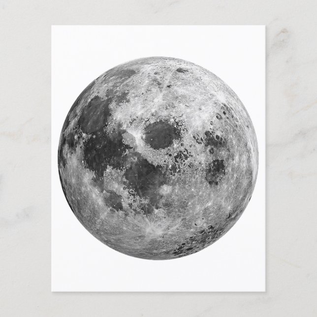 Science de l'astronomie spatiale de la Pleine lune (Devant)