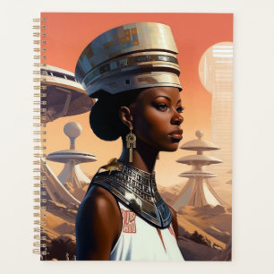Science-fiction futuriste de la reine afrofuturist