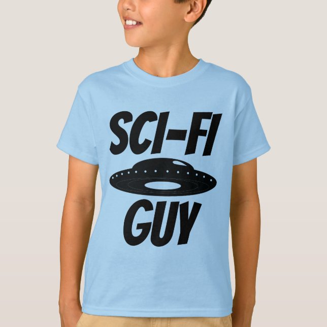 SCIENCE FICTION GARÇONS UFO SPACE SAUCER T-SHIRTS (Devant)