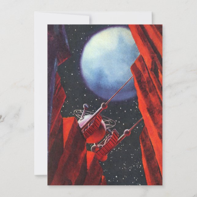 Science-fiction vintage, Canyon Space Moon Rover (Devant)