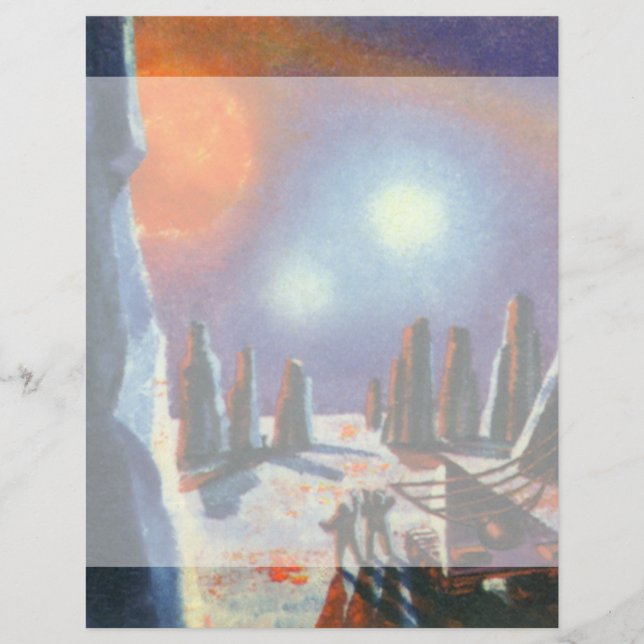 Science Fiction vintage Planète étrangère avec Ali (Devant)