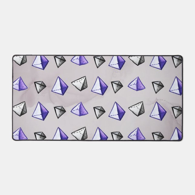 Science Geek Géométrie Math Pyramide Motif (Recto)